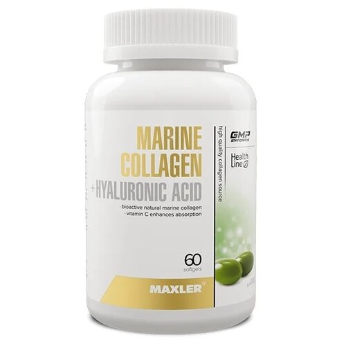  Maxler Marine Collagen + Hyaluronic Acid ., 100 , 60 .   -     , -,   