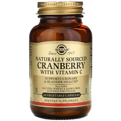 ������ ������ Solgar Natural Cranberry with Vitamin C ����., 270 �, 60 ��. ����