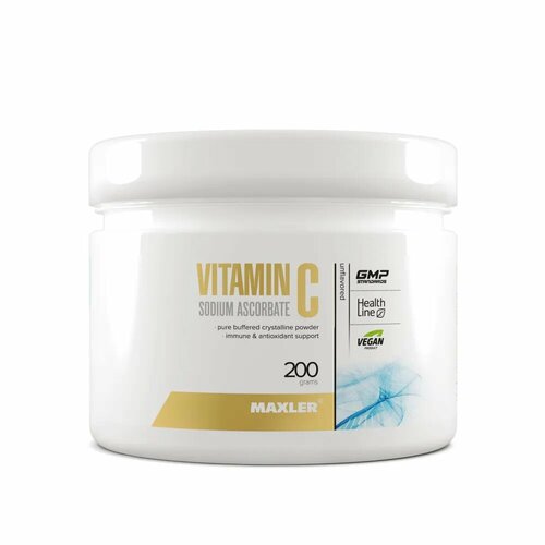 ������ ������ MAXLER Vitamin C sodium ascorbate ���., 200 �, 1 ��., 1 ��. ����