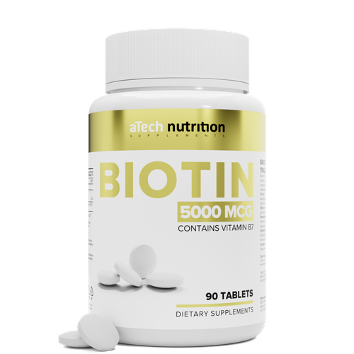   / BIOTIN aTech nutrition 90    -     , -,   