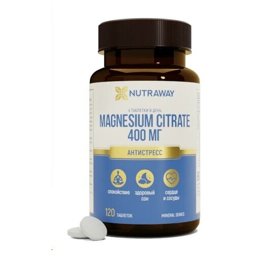   NUTRAWAY Magnesium Citrate, 120 .   -     , -,   