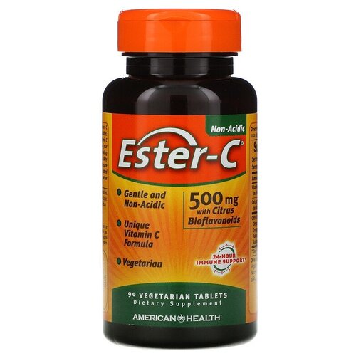   AMERICAN HEALTH Ester-C with Citrus Bioflavonoids, 100 , 500 , 90 .   -     , -,   