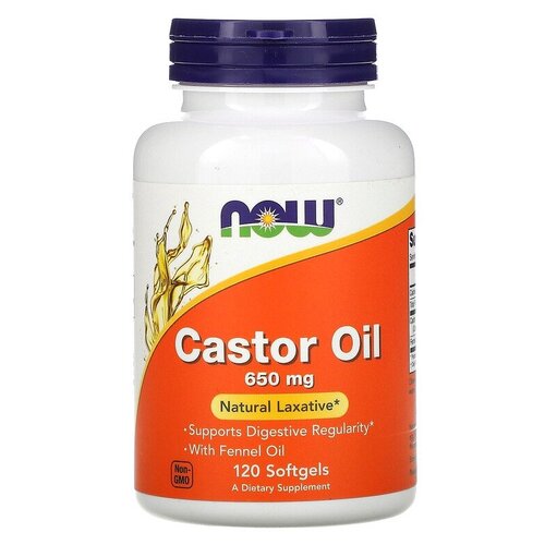   NOW Castor Oil 650 , 100 , 100 , 120 .   -     , -,   