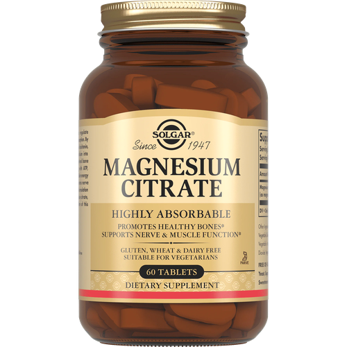 ������ ������ SOLGAR Magnesium citrate, 60 �������� / ������ ������ ����