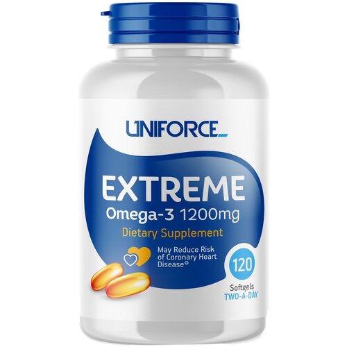 ������ ������ Extreme Omega-3 ����., 1200 ��, 1.85 �, 120 ��. ����