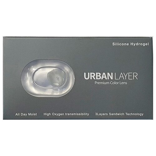    Urban Layer Color Lens D 14.0, 2 ., R 8,6, D -7, Cloud Green, 1 .   -     , -,   