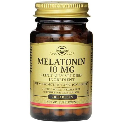   SOLGAR Melatonin 10 , 100 , 10 , 60 .   -     , -,   