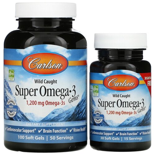  Wild Caught Super Omega-3 Gems   -     , -,   