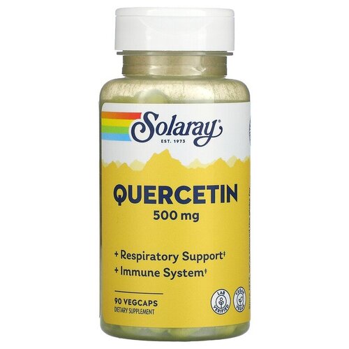 ������ ������ ������� Solaray Quercetin 500 ��, 100 �, 500 ��, 90 ��. ����