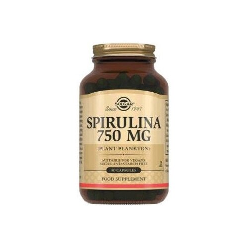 ������ ������ Solgar Spirulina ����., 750 ��, 0.924 �, 80 ��., 80 ��. ����