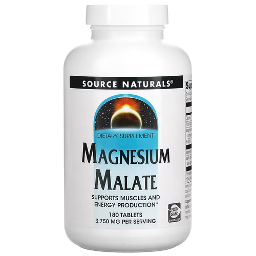 ������ ������ �������� Source Naturals Magnesium Malate, 390 �, 180 ��. ����