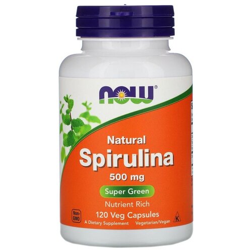   NOW Natural Spirulina, 140 , 500 , 120 .   -     , -,   