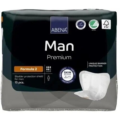 ������ ������ Abena ��������� ��� ������ Abena Man Formula 2, 15 ��. ����