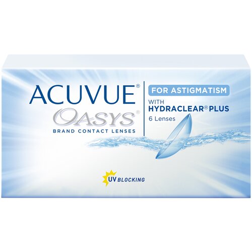 ������ ������ ���������� ����� ACUVUE OASYS For Astigmatism with Hydraclear Plus, 6 ��., R 8,6, D +1,75,�CYL:�-1,25,�A�:�70 ����