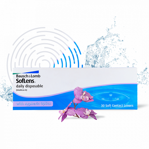    Bausch & Lomb Soflens Daily Disposable, 30 ., R 8,6, D -5,25   -     , -,   