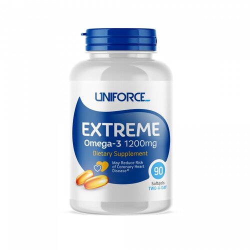 ������ ������ Extreme Omega-3 ����., 1200 ��, 1.85 �, 90 ��. ����