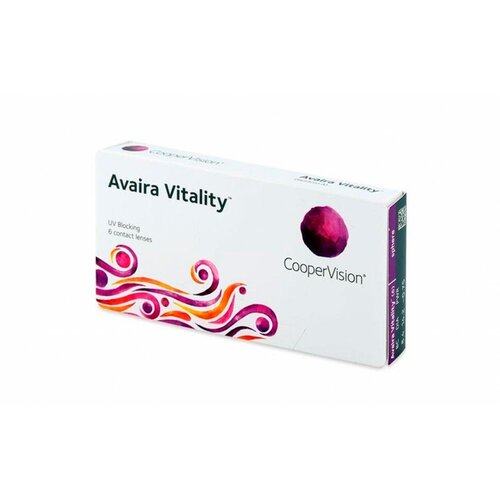 ������ ������ ���������� ����� CooperVision Avaira Vitality toric., 6 ��., R 8,5, D -4,5,�CYL:�-1,75,�A�:�80, ����������, 1 ��. ����