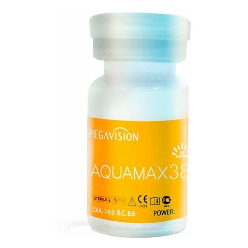    Pegavision Aquamax 38, 1 ., R 8,6, D -2,75, , 1 .   -     , -,   