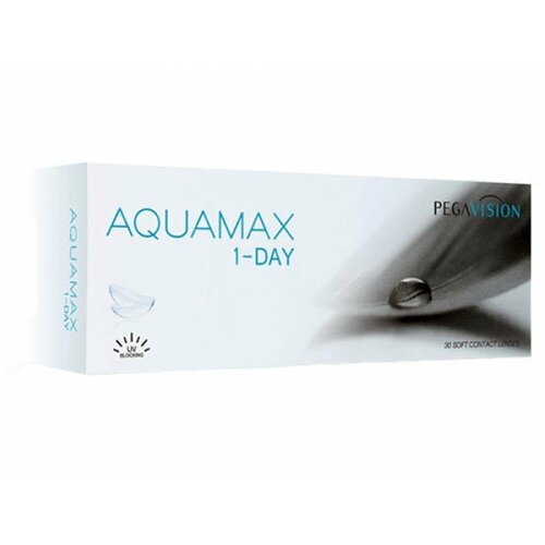 ������ ������ ���������� ����� Pegavision Aquamax 1-Day, 30 ��., R 8,6, D -0,75, ����������, 1 ��. ����