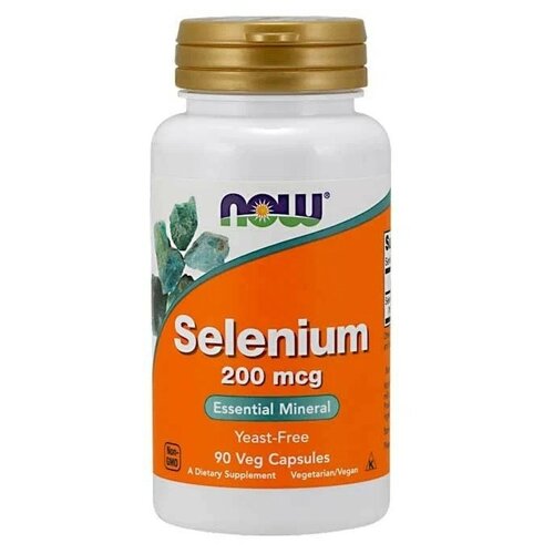  NOW Selenium 200 mcg, 90 .   -     , -,   