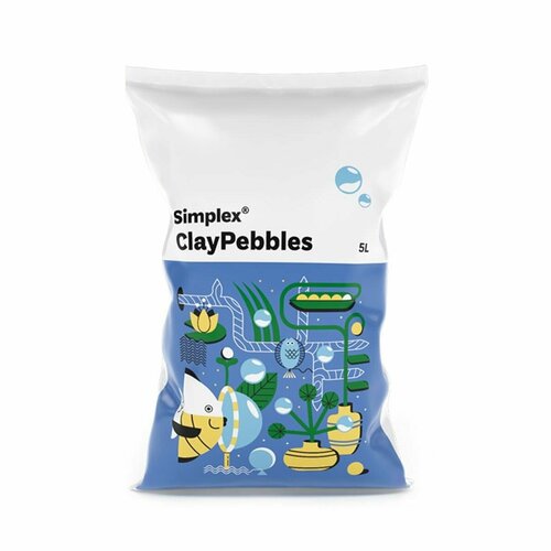 ������ ������ �������� ��� ���������� ����� � ����� Simplex ClayPebbles 5 �. ����
