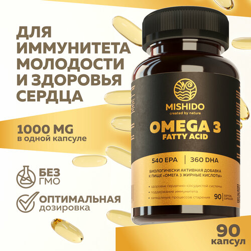   3 MISHIDO 90    1000 Omega 3   -     , -,   