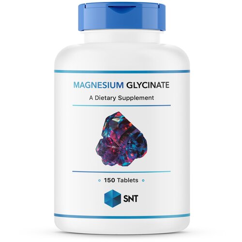    SNT Magnesium Glycinate 200 mg - 150 Tablets   -     , -,   