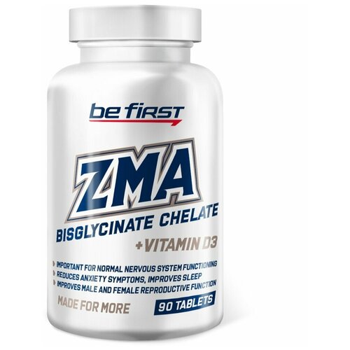  Be First ZMA Chelate + vitamin D3 90  (Be First)   -     , -,   