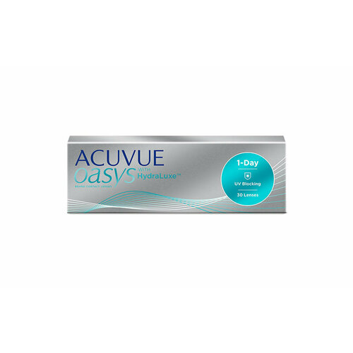 ������ ������ ����������� ���������� ����� ACUVUE OASYS 1-Day with HydraLuxe, 30 ��., R 8,5, D +4,75, 1 ��. ����