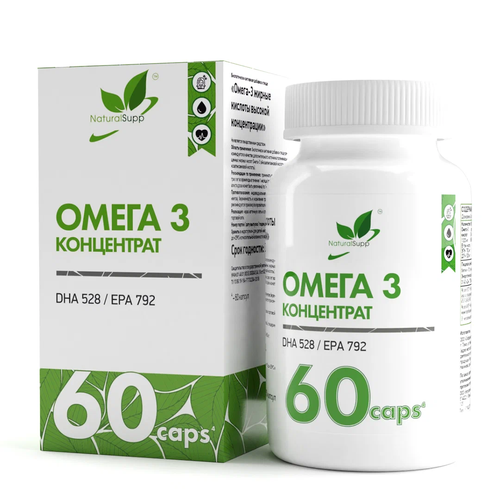   NaturalSupp Omega 3 Concentrate 60%, 144 , 60 .   -     , -,   