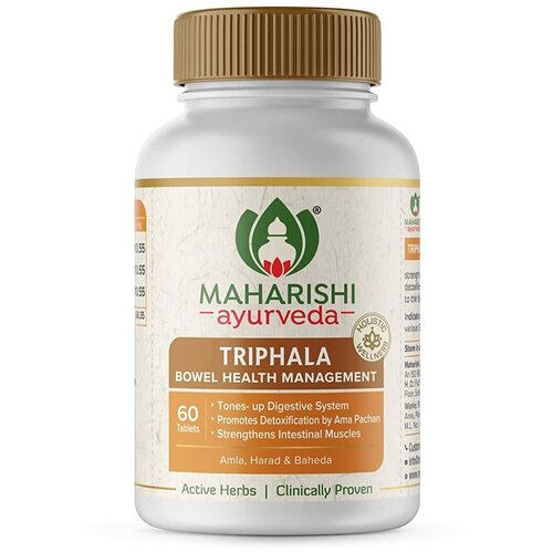   Maharishi Ayurveda Triphala, 3   60 , 1000 ME, 180 , 3 .   -     , -,   