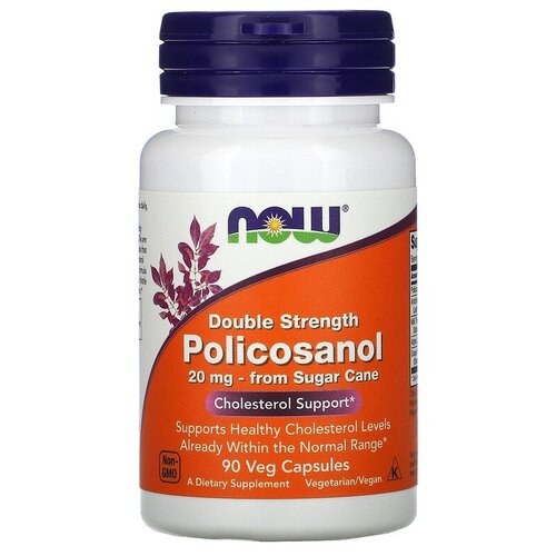   NOW Policosanol Double Strength 20 , 20 , 90 .   -     , -,   