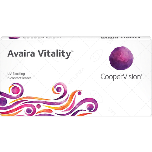 ������ ������ ���������� ����� CooperVision Avaira Vitality toric., R 8,5, D -2,5,�CYL:�-2,25,�A�:�70, ����������, 1 ��. ����
