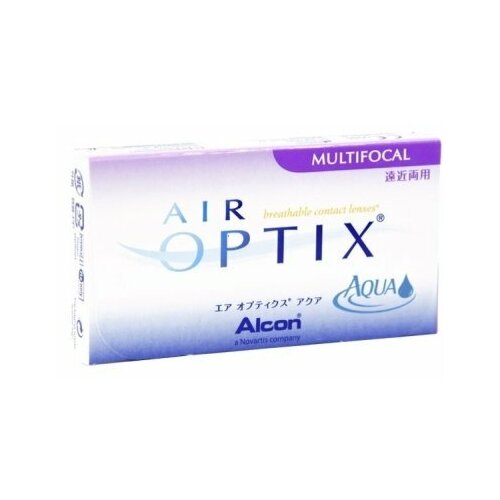 ������ ������ ���������� ����� �� ����� Alcon Air optix Aqua Multifocal, 3 ��., R 8,6, D -0,5, ADD: ������� ����