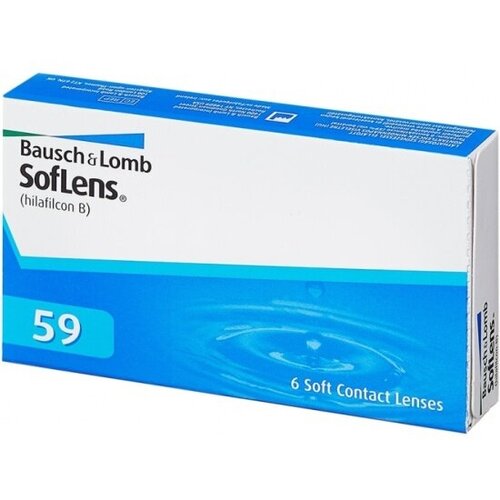    Bausch & Lomb SofLens 59, 6 ., R 8,6, D -3,5   -     , -,   