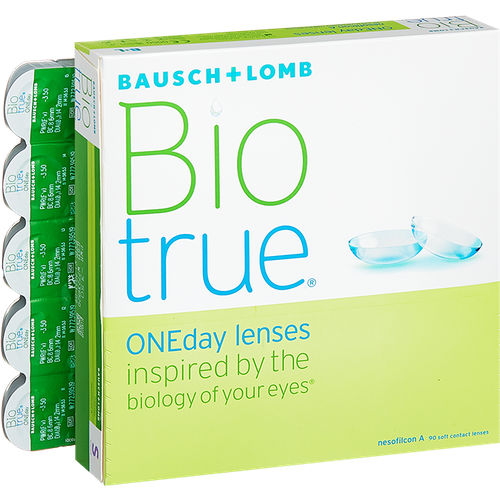    Bausch & Lomb Biotrue ONEday, 90 ., R 8,6, D -1, 1 .   -     , -,   