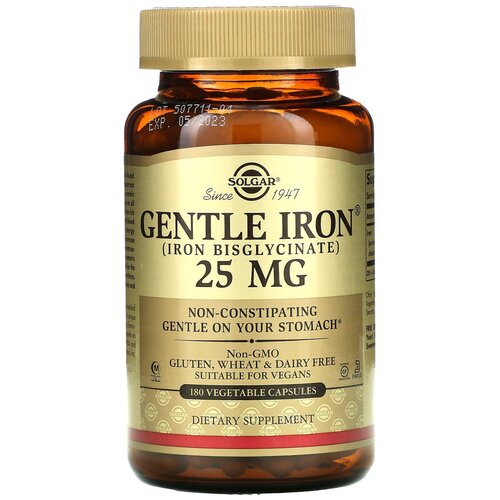 ������ ������ Gentle Iron (Iron Bisglycinate) ����., 25 ��, 180 ��. ����