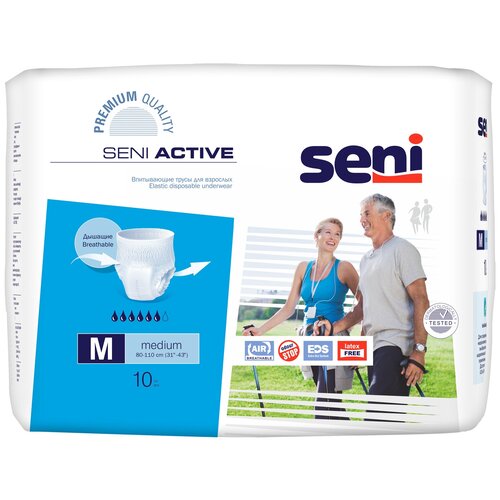   -     Seni ACTIVE Medium ( 80-110 ), 10 .   -     , -,   