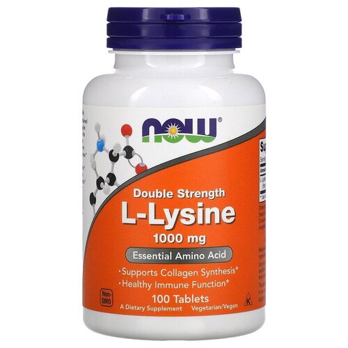 ������ ������ �������� NOW L-Lysine, 300 �, 1000 ��, 100 ��. ����