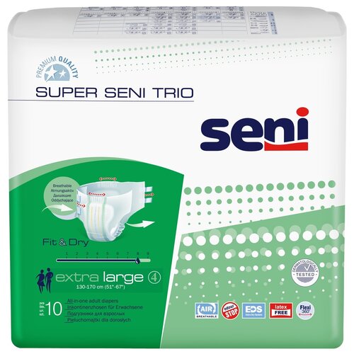 ������ ������ ���������� ��� �������� Super Seni trio extra large (������ 130-170 ��) 10 ��. ����