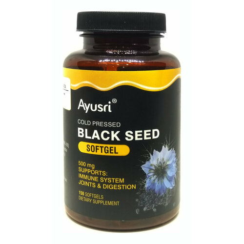 ������ ������ ����� ������� ����� � �������� (Black Seed Softgel Ayusri) ��� ���������� ������������ 150 ��� ����