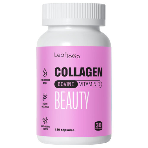  Leaf To Go Collagen Bovine Beauty ., 120 .   -     , -,   