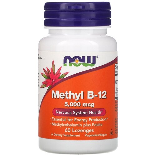   NOW Methyl B-12 5000 , 40 , 100 , 60 .   -     , -,   