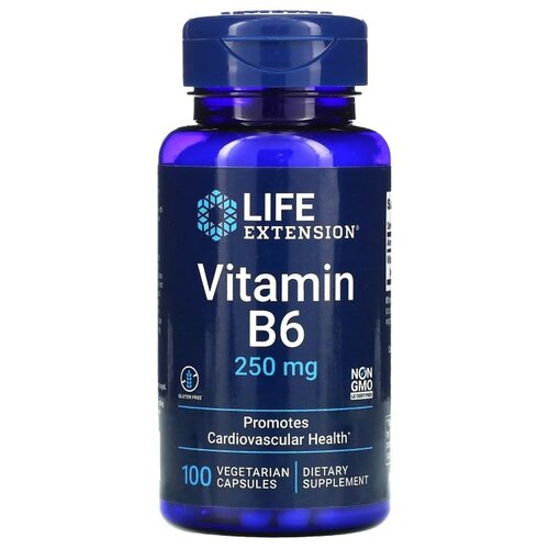   Life Extension Vitamin B6, 70 , 100 , 250 , 100 .   -     , -,   