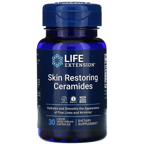 ������ ������ Life Extension Skin Restoring Ceramides (����������������� ���� ��������) 30 liquid vegetarian capsules ����