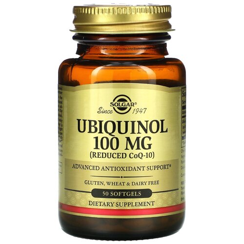 ������ ������ ������� SOLGAR Ubiquinol 100 ��, 190 �, 100 ��, 50 ��. ����