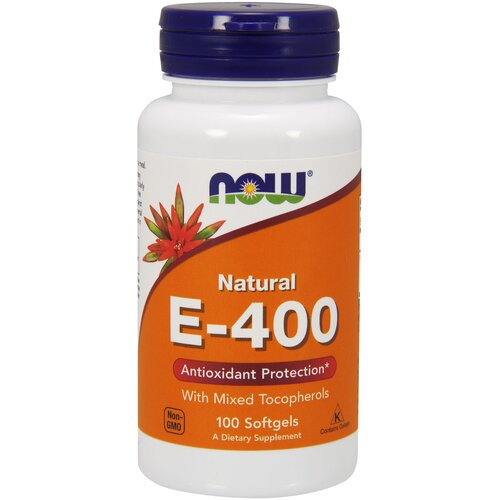   NOW Natural E-400 with Mixed Tocopherols, 70 , 150 , 400 , 100 .   -     , -,   