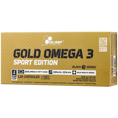 ������ ������ Gold Omega 3 Sport Edition ����., 300 �, 120 ��. ����