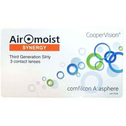 ������ ������ ���������� ����� �� ����� CooperVision AIROMOIST Sinergy, 3 ��., R 8,6, D -2,75 ����
