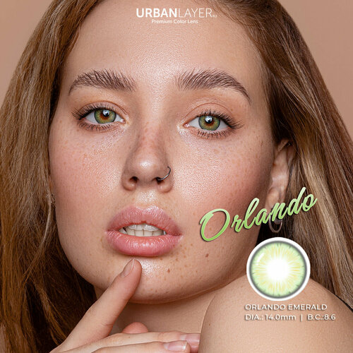    URBAN LAYER ru Orlando, 2 ., R 8,6, D -3, Emerald, 1 .   -     , -,   